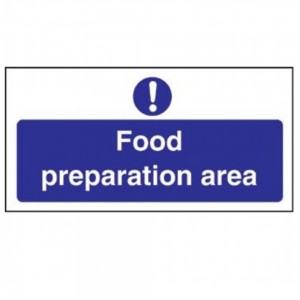 Food Prepartion Signs