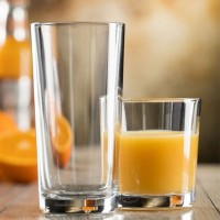 12 X Hiball Tumbler Glas 10oz GS Slim Jims Bar Glas Pub