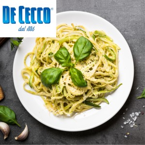 An Ambient Food Display that features types of De Cecco Pasta