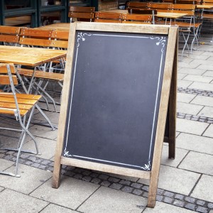 Outdoor Blackboards