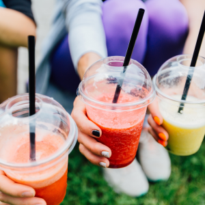 Smoothie, Juice Cups & Lids