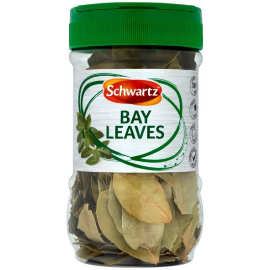 Jar of Schwartz Bay Leaves 27g