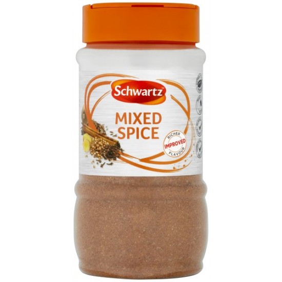 Shaker Jar of Schwartz Mixed Spice 205g