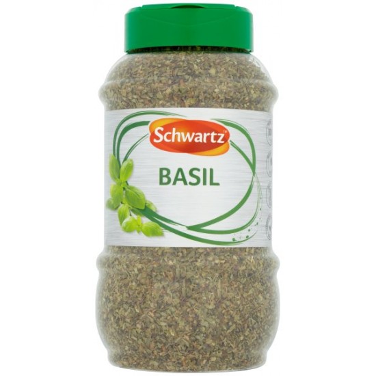 Schwartz Green Dried Basil in Shaker 145g