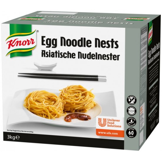 Box of Knorr Egg Noodle Nest 3Kg 
