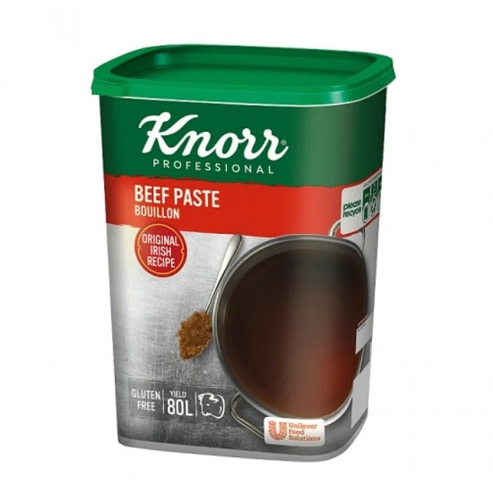 Large Tub of Knorr Beef Bouillon Paste 80ltr