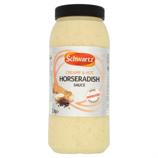 Schwartz Horseradish 2.1kg in a Big Bottle