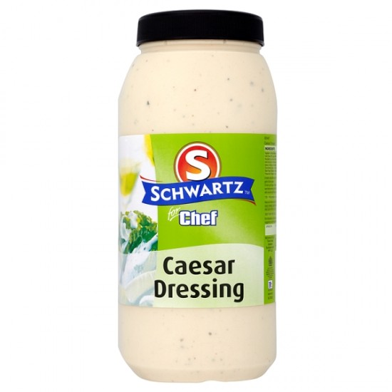 Schwartz Caesar Dressing 2.15kg in long plastic tub
