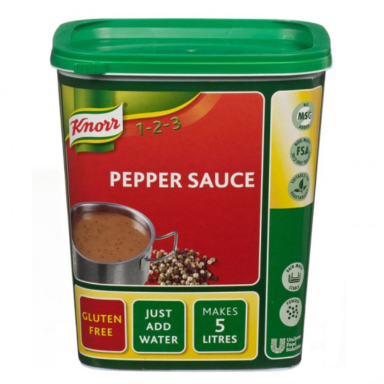 A Knorr Pepper Sauce 5ltr Container