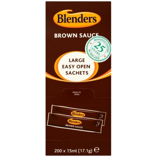 Blenders Brown Sauce Sachets 15ml X 200 Brown sachets