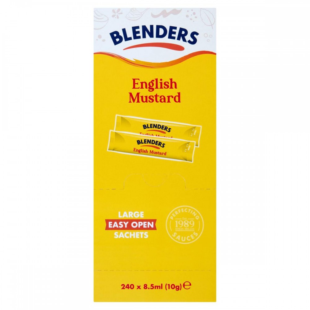 Blenders Range English Mustard Irish Sachets Supplier