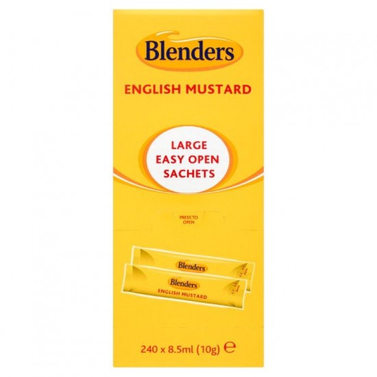 Blenders English Mustard Sachets 8.5ml X 240