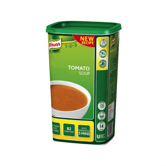 Tub of Knorr 14ltr Tomato Soup