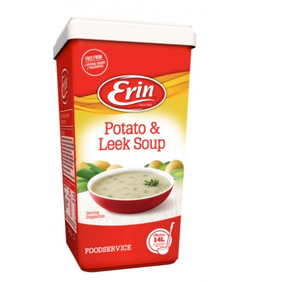 Powdered Soup Erin Leek and Potato Soup 14L Bulk Pack