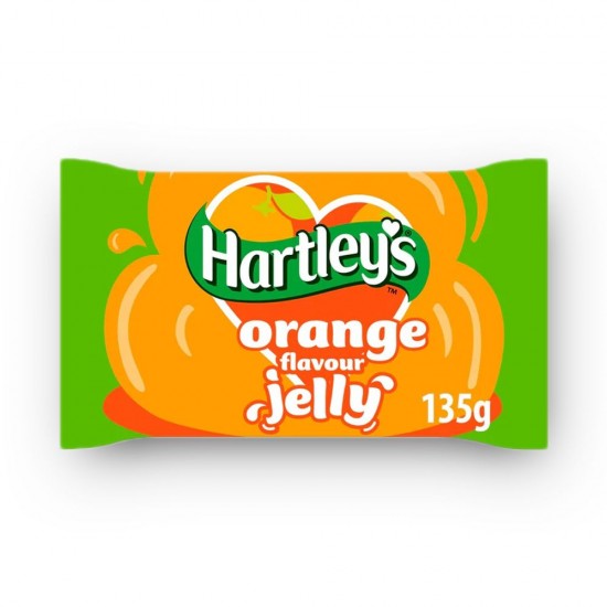 Hartleys Orange Jelly 135g in a packet