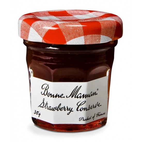 Bonne Maman Strawberry Jam Glass 30g X 60
