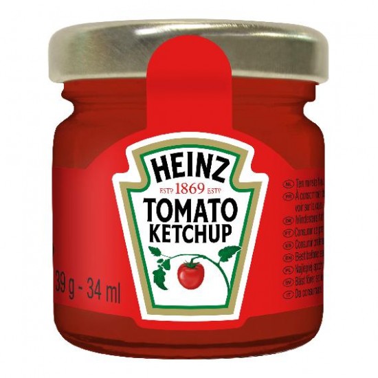 Mini Heinz Ketchup Jar 
