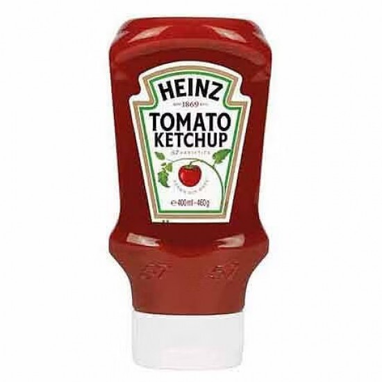 Bottle of Heinz Ketchup Squeeze Bottle 460g X 10