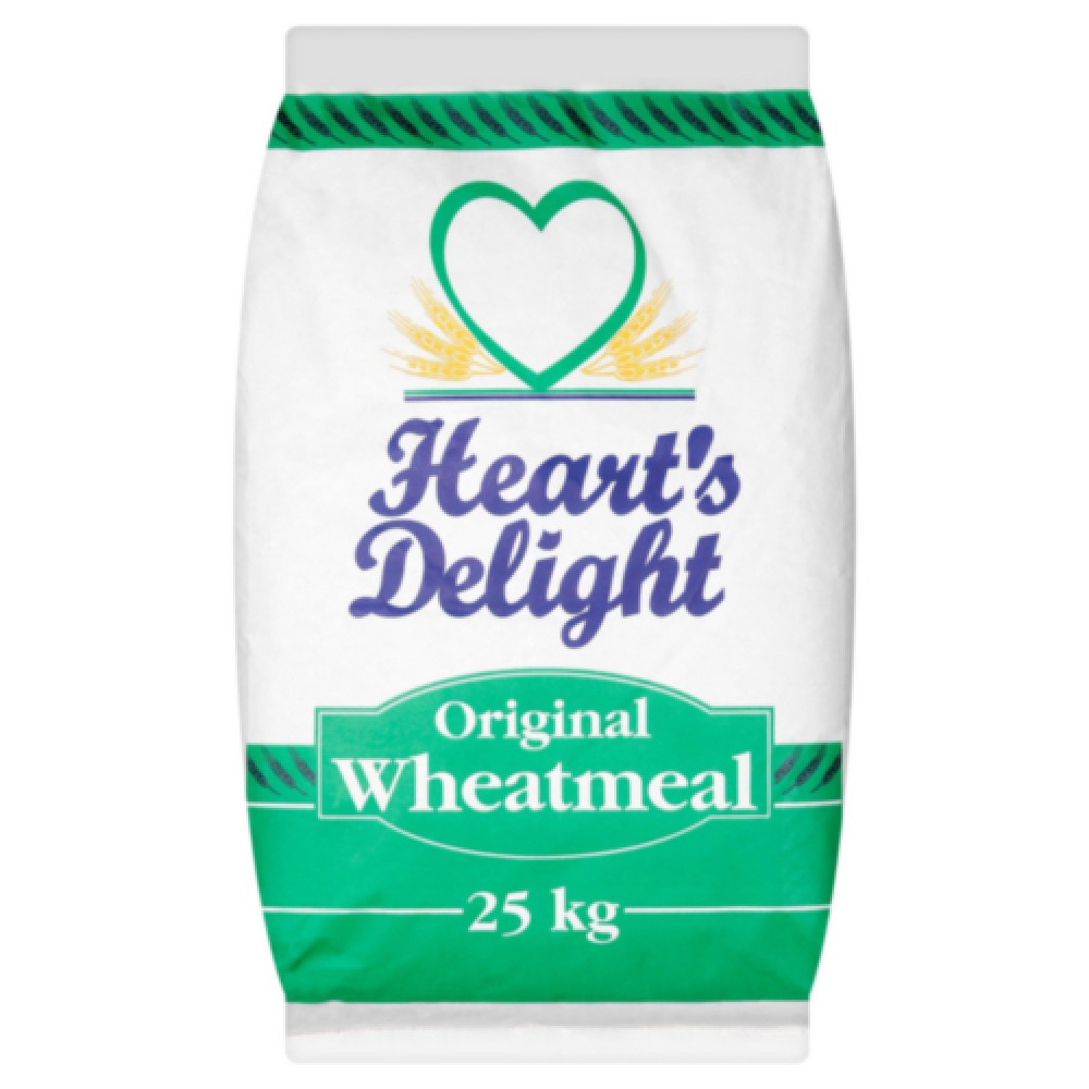 Flour & Yeast Hearts Delight Wheatmeal Flour 25kg Buy