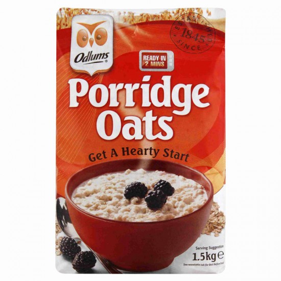 Odlums Oatflakes Porridge 1.5kg in a bag