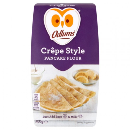 Odlums Pancake Mix 500g X 18 in a paper bag