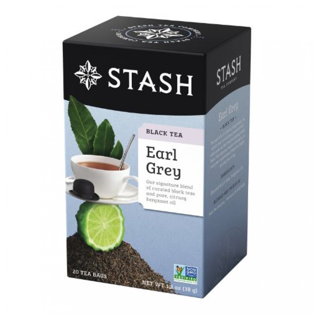 Herbal Teas Stash Earl Grey Tea Bags X 20 Catering Supplies,