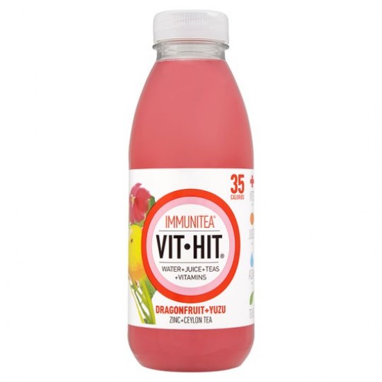 Vit Hit Immunitea Dragonfruit & Yuzu Bottle
