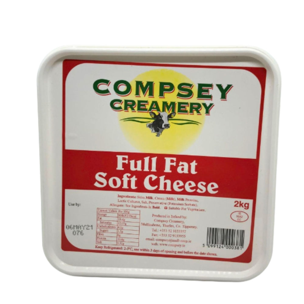 Cream Cheese Full Fat Cream Cheese Irish Cheese Supplier