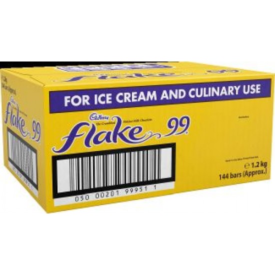 144 Cadbury Flakes In a Yellow Box