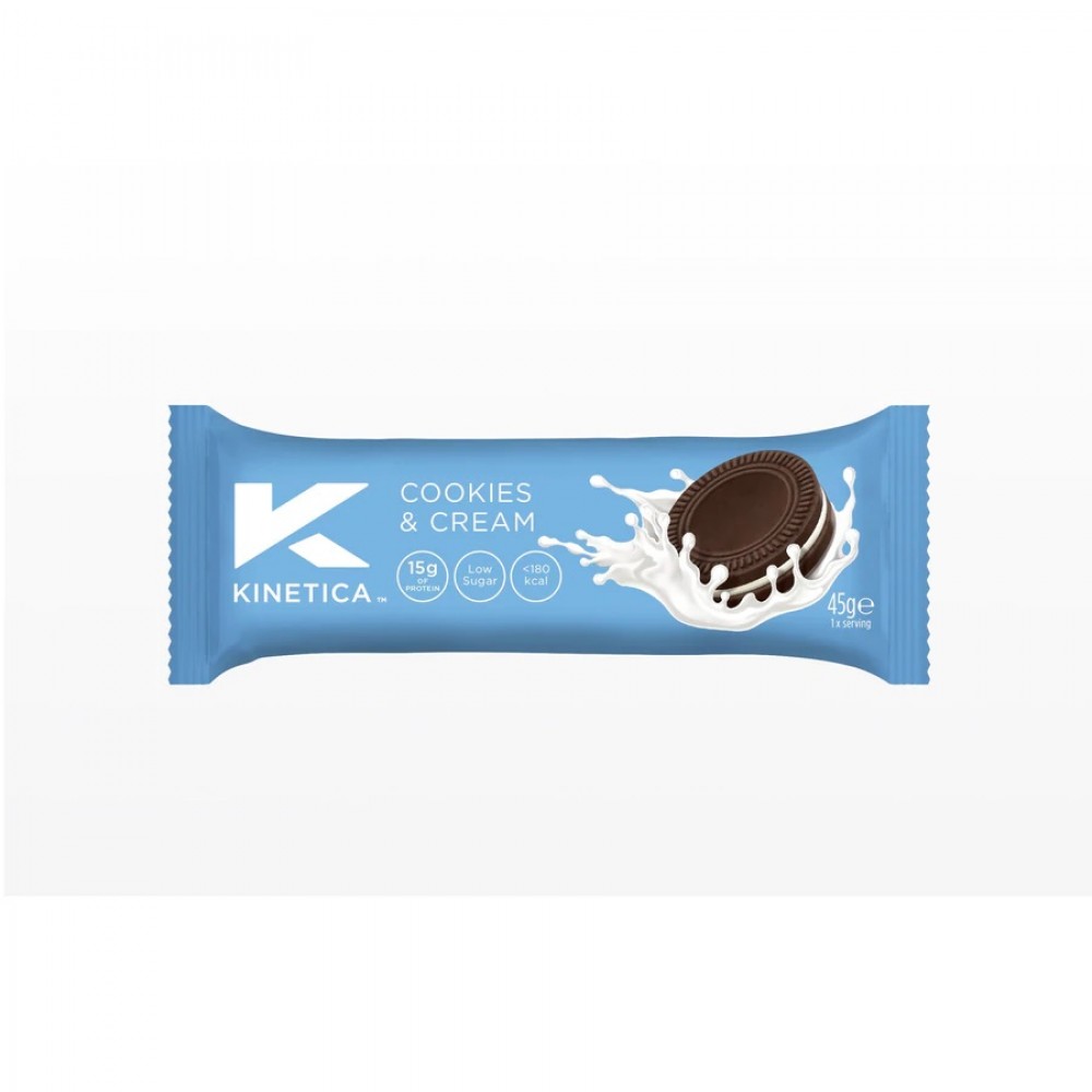 Protein & Energy Bars Cookie & Cream Protein