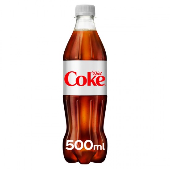 Diet Coca Cola In 500ml Bottle
