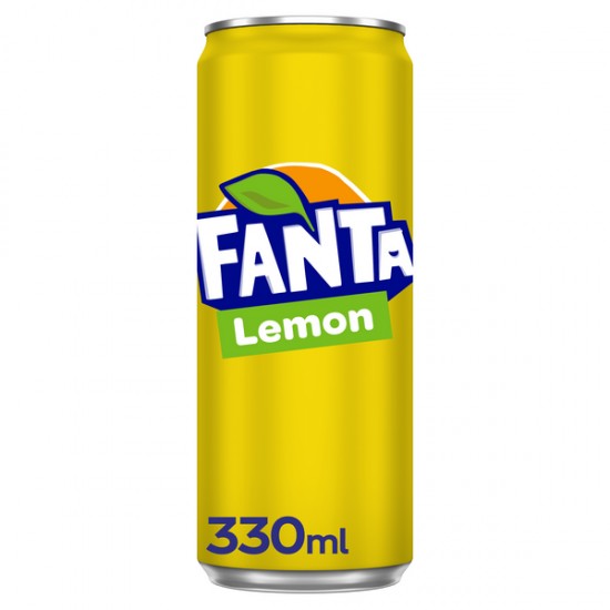 Fanta Lemon Cans Image Fanta Lemon in a Metal Can