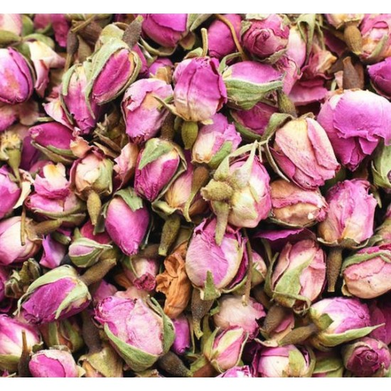 Dbi Dehydrated Rose Bud Garnish 140gm Dehydrated Rose Buds in Jar