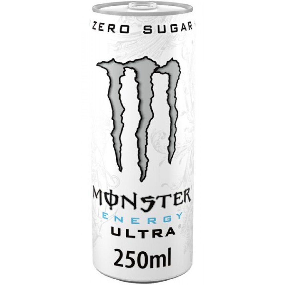 Energy Drinks Monster Energy Ultra White 250ml X 24