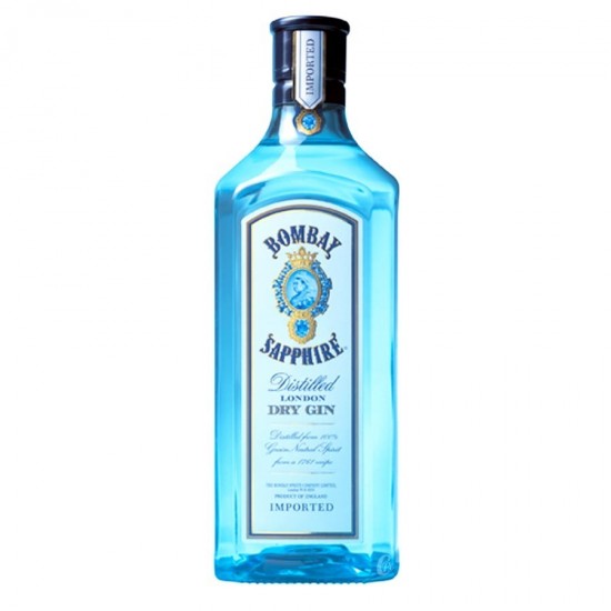 Bombay Sapphire Gin 700ml Blue Bottle of Bombay Sapphire Gin