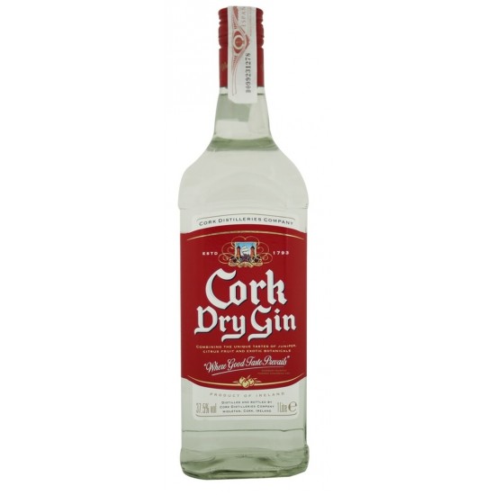 Cork Dry Gin 1ltr Bottle