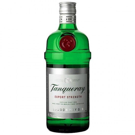 Green Bottle of Tanqueray Gin 700ml