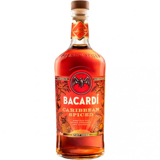 Bacardi Caribbean Spiced Rum 700ml