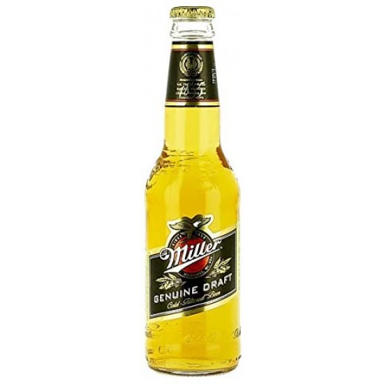 Bottle Beers Miller Long Neck 330ml X 18 Catering Supplies,