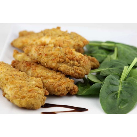 Southern Fried Chicken Goujons with a Ketchup Dipping