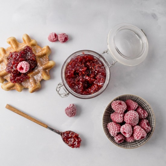 Deliciously Red Frozen Raspberries