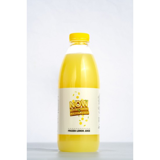 Frozen Lemon Juice 1ltr Image Yellow Bottle of Frozen Lemon Juice 1ltr