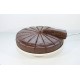 Dbl Chocolate Fudge Cake 16 Portions Image Round Chocolate Cake Standing On A Cake Stand
