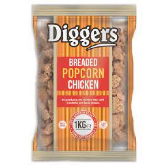 Diggers Chicken Popcorn 5kg