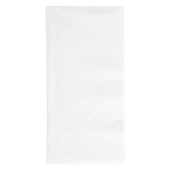 White paper napkins 