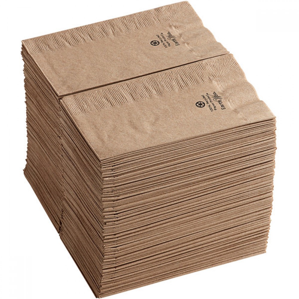 Cutlery & Napkins Compostable Kraft Napkin 8 Fold Supplier