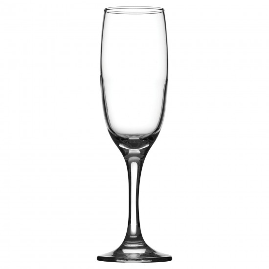 Clear Glass Imperial Champagne Flute 7.5oz 