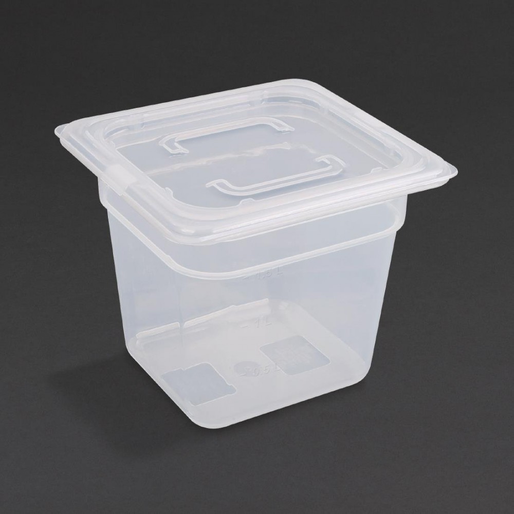 Polypropylene G/norms Polypropylene Gn Container 1/6 With