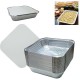 Foil Container 9x9x2'' X 200 Foil Container 9x9x2'' X 200