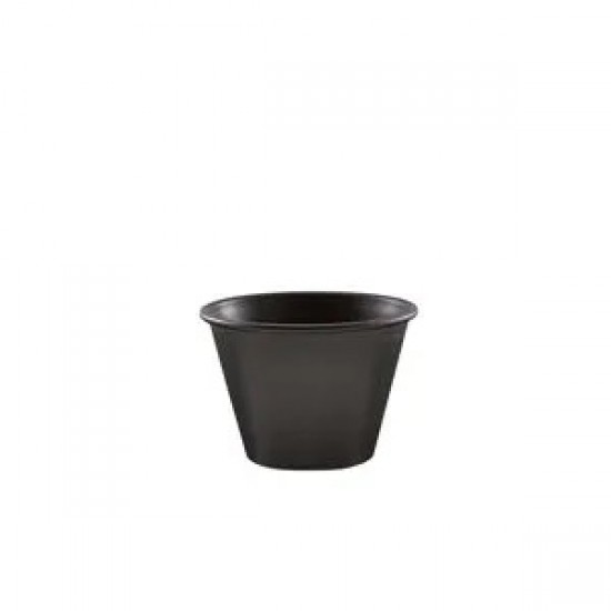 Compostable Ramekins Compostable Food Packaging : Ramekin Disposable Black 4oz ...